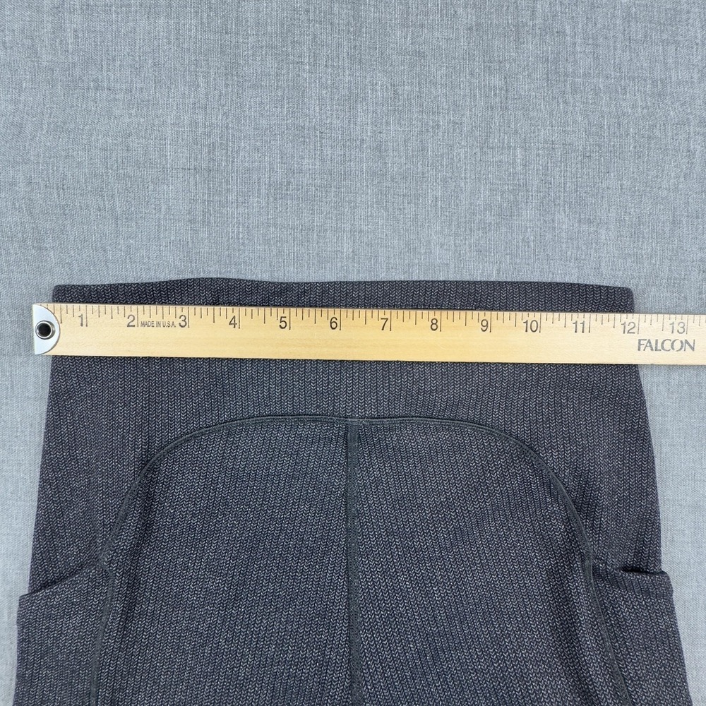 Lululemon Pants Womens 4 Gray Textured High Rise Pocket Yoga Leggings Athletic - Picture 8 of 12